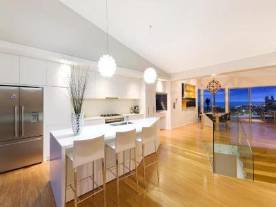 Világítás a házban - konyha / étkező ötlet, modern stílusban