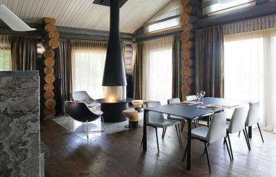 Faház belülről - nappali ötlet, rusztikus stílusban