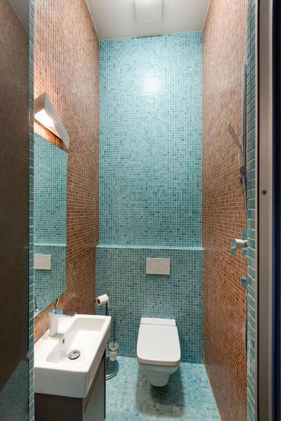 Modern fürdőszoba - fürdő / WC ötlet, modern stílusban