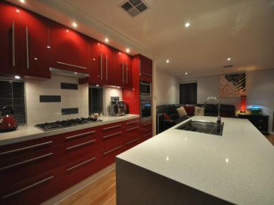 Világítás a házban - konyha / étkező ötlet, modern stílusban