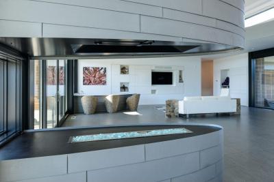 Biokandalló - nappali ötlet, modern stílusban