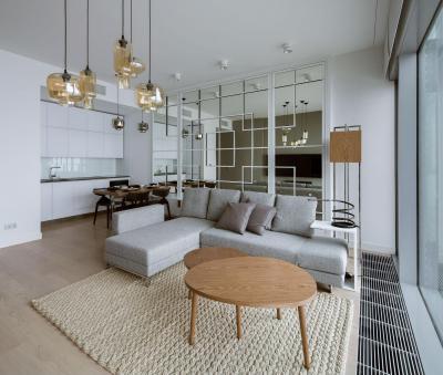 Egyterű nappali - nappali ötlet, modern stílusban