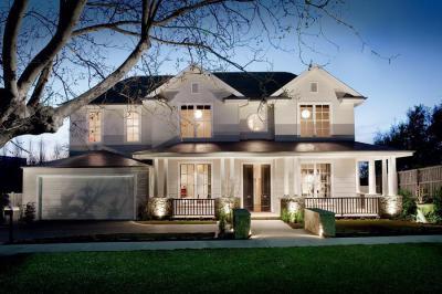 Romantikus ház - homlokzat ötlet