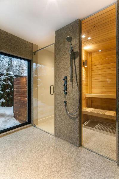 Szauna otthon - fürdő / WC ötlet, modern stílusban