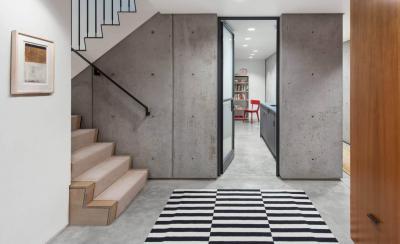 Lépcsőfeljáró - belső továbbiak ötlet, modern stílusban