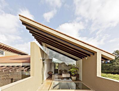 Tetőterasz - erkély / terasz ötlet, modern stílusban