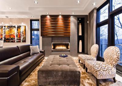 Hangulatos nappali - nappali ötlet, modern stílusban