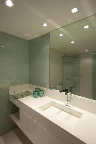 Modern fürdőszoba - fürdő / WC ötlet, modern stílusban