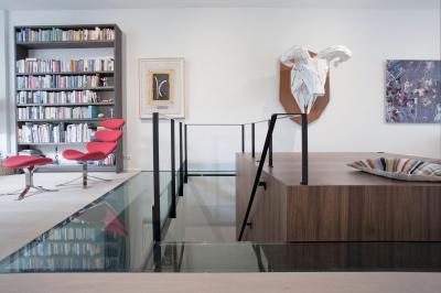 Lépcsőfeljáró - belső továbbiak ötlet, modern stílusban