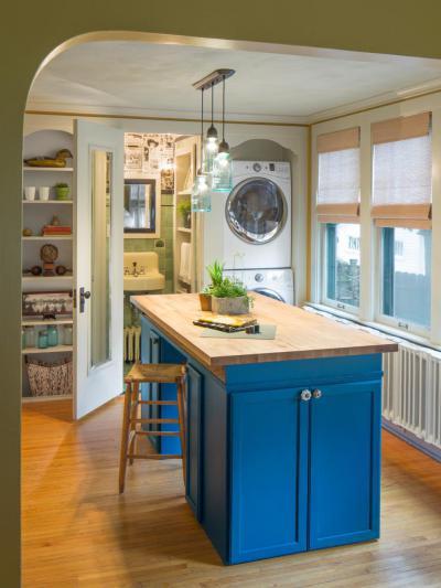 Mosókonyha igényeseknek - belső továbbiak ötlet, modern stílusban