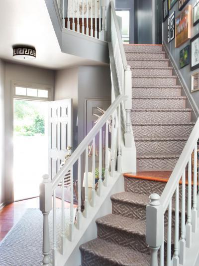 Szürke lépcsőburkolat - belső továbbiak ötlet, modern stílusban