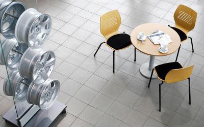 ARCHITECT-GRESLINE padlóburkolat - garázs ötlet, modern stílusban