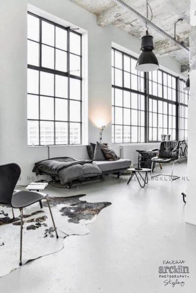 Óriási ablakok15 - nappali ötlet, modern stílusban