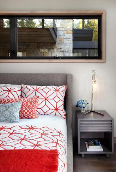 Skandináv hangulatú textiliák - háló ötlet, modern stílusban