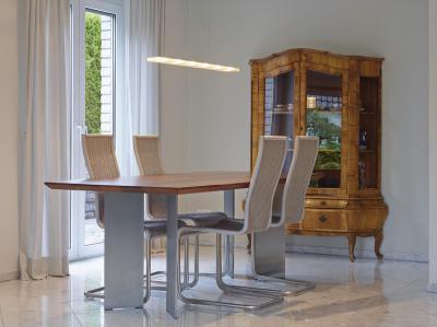 Eklektikus étkező - nappali ötlet