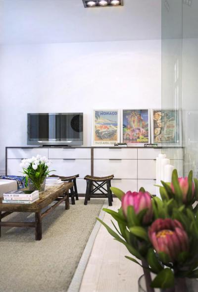 Nappali egyszerűen - nappali ötlet, modern stílusban