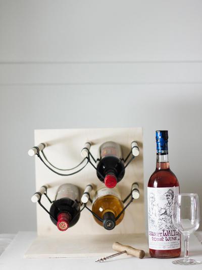 Csináld magd bortartó - belső továbbiak ötlet, modern stílusban