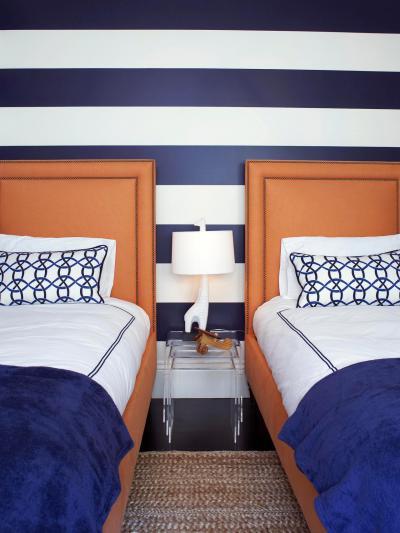 Kék-fehér háló - háló ötlet, modern stílusban