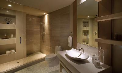 Modern fürdőszoba - fürdő / WC ötlet, modern stílusban