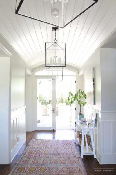 Világítás a házban19 - előszoba ötlet, modern stílusban