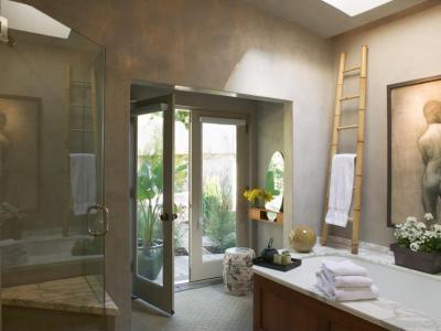 Fürdőszoba ázsai stílusban - fürdő / WC ötlet