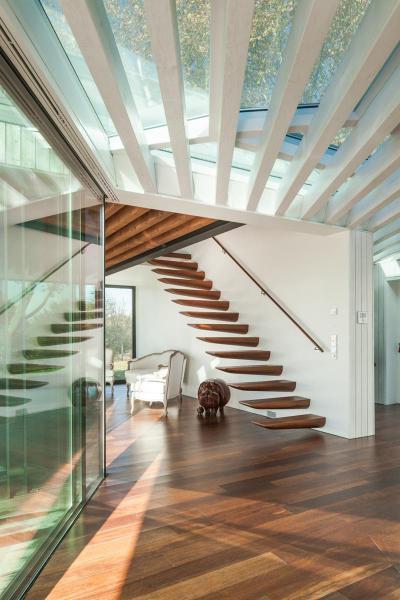 Modern belső lépcső - belső továbbiak ötlet, modern stílusban