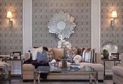 Elegáns nappali - nappali ötlet, modern stílusban