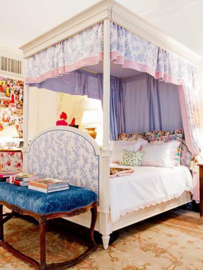 Ágy baldachinnal10 - háló ötlet, klasszikus stílusban