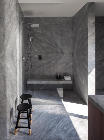 Szürke több árnyalata3 - fürdő / WC ötlet, modern stílusban