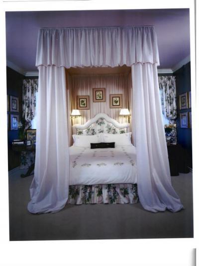 Ágy baldachinnal13 - háló ötlet, klasszikus stílusban