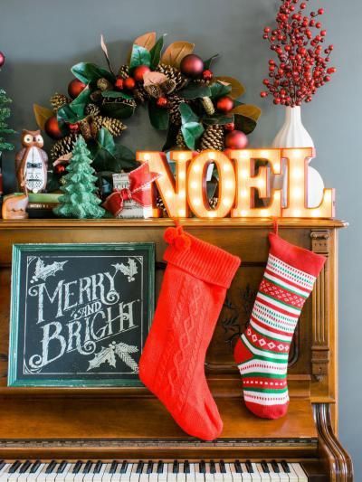 Karácsony közeledtével - nappali ötlet