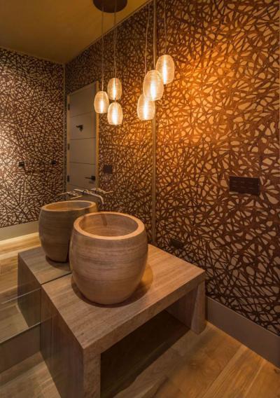 Egyedi fürdőszoba - fürdő / WC ötlet, modern stílusban