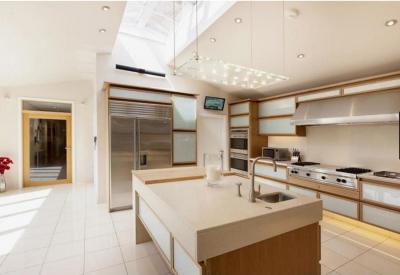 Fehér konyhabútor - konyha / étkező ötlet, modern stílusban