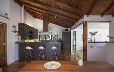 Modern és rusztikus - konyha / étkező ötlet