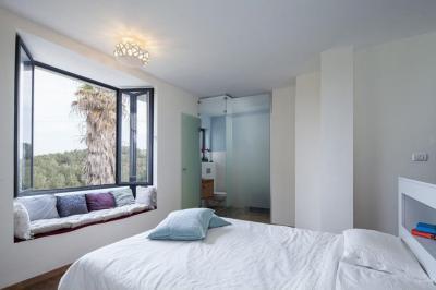 Fehér hálószoba - háló ötlet, modern stílusban