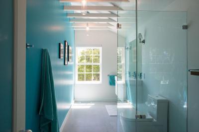 Kicsi fürdőszoba - fürdő / WC ötlet, modern stílusban