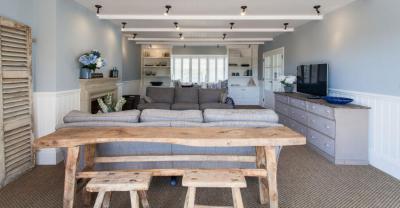 Régi és új berendezés - nappali ötlet