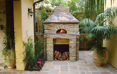 Kerti sütő az udvaron9 - kert / udvar ötlet, rusztikus stílusban