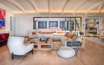 Tágas nappali - nappali ötlet, modern stílusban