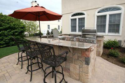 Sütés a kertben4 - kert / udvar ötlet, klasszikus stílusban