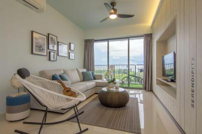 Nappali a nyaralóban - nappali ötlet, modern stílusban