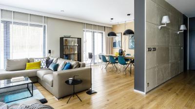 Modern és egyterű - nappali ötlet, modern stílusban