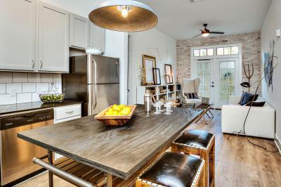 Nappali konyhával - konyha / étkező ötlet, modern stílusban