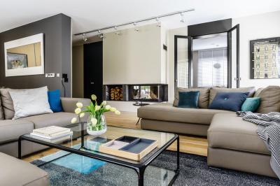 Hangulatos nappali - nappali ötlet, modern stílusban