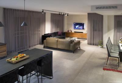 Jól szervezett tér - nappali ötlet, modern stílusban