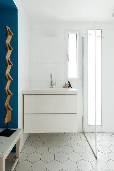 Dísz a fürdőben - fürdő / WC ötlet, modern stílusban