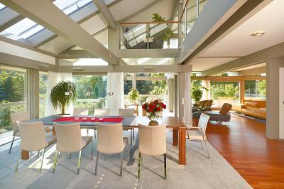 Tágas terek - nappali ötlet, modern stílusban