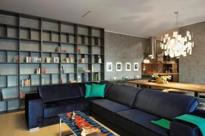 Látványos lámpa - nappali ötlet, modern stílusban