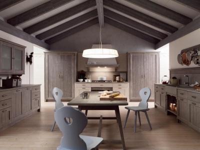 Szíves székek - konyha / étkező ötlet, rusztikus stílusban