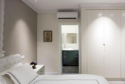 Fehér hálószoba - háló ötlet, modern stílusban